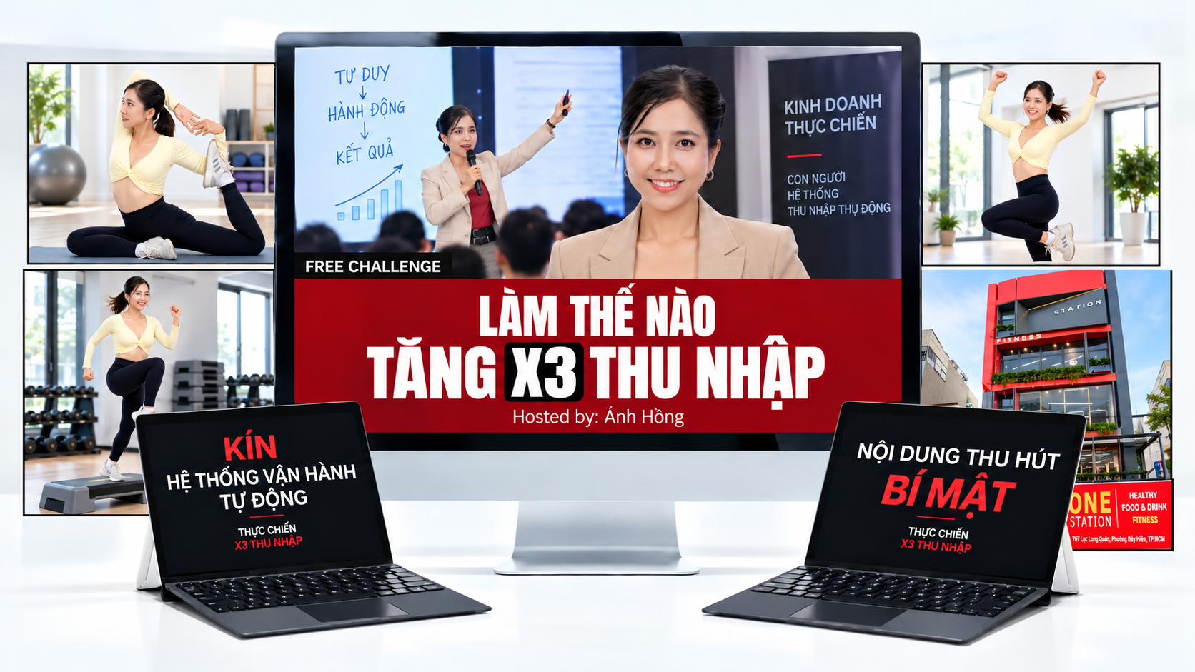 Ánh Hồng - Tăng X3 Thu Nhập